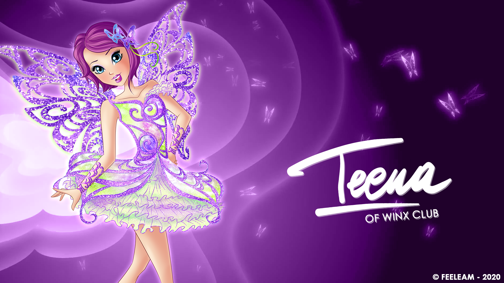 Download Tecna (Winx Club) TV Show Winx Club HD Wallpaper by feeleam