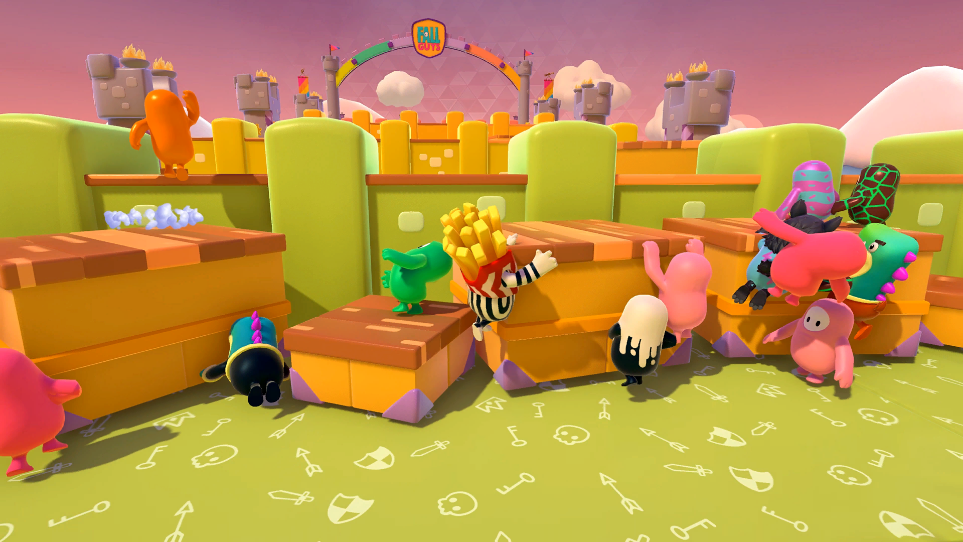 Download Video Game Fall Guys HD Wallpaper