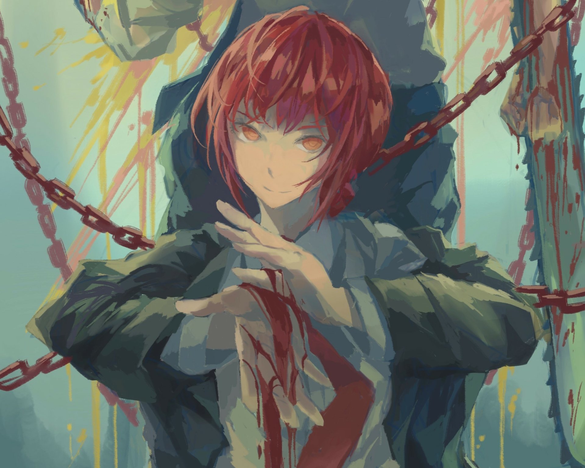 Download Makima (Chainsaw Man) Anime Chainsaw Man HD Wallpaper by White Mochi