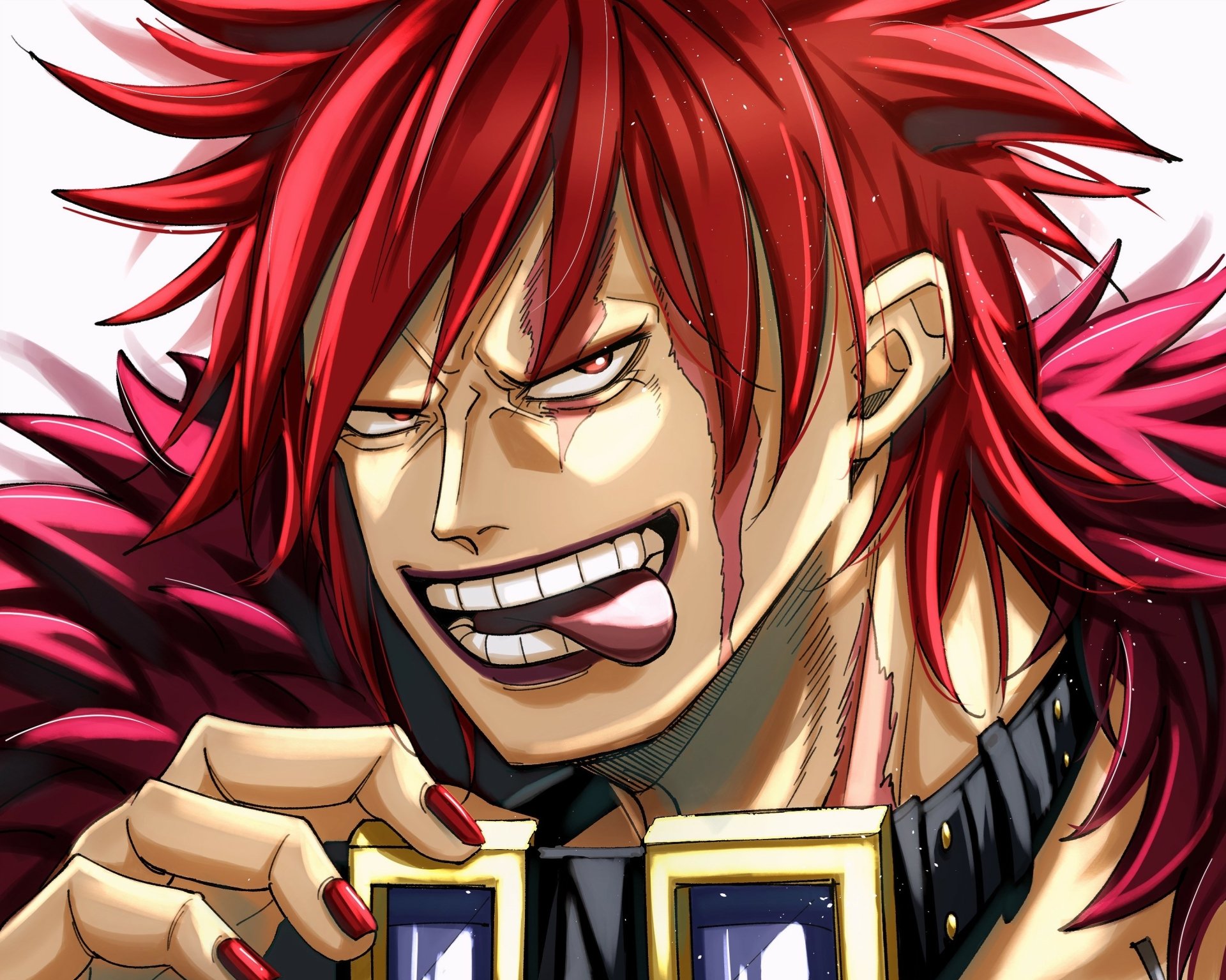 Download Eustass Kid Anime One Piece HD Wallpaper by ひめあろ