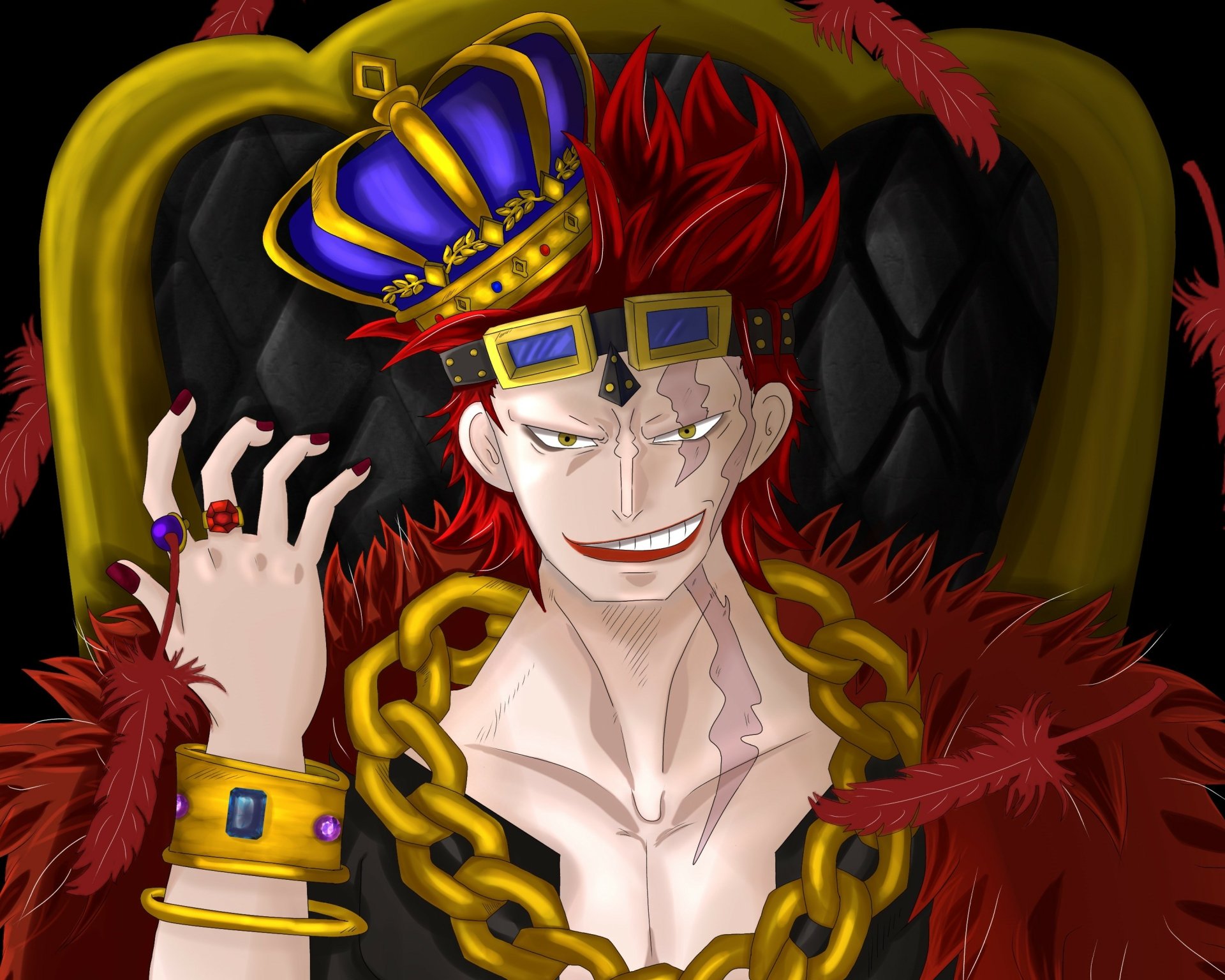 Download Eustass Kid Anime One Piece HD Wallpaper by う み さ ん