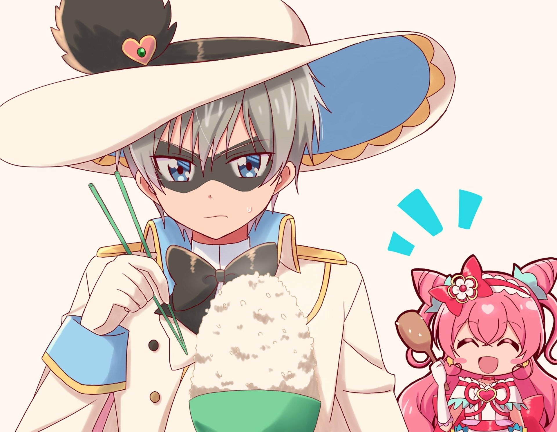 Download Shinada Takumi Anime Delicious Party Precure HD Wallpaper