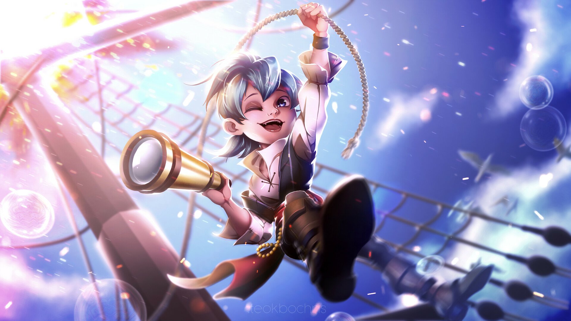 Download Sorbet Shark Cookie (Cookie Run) Video Game Cookie Run: OvenBreak HD Wallpaper