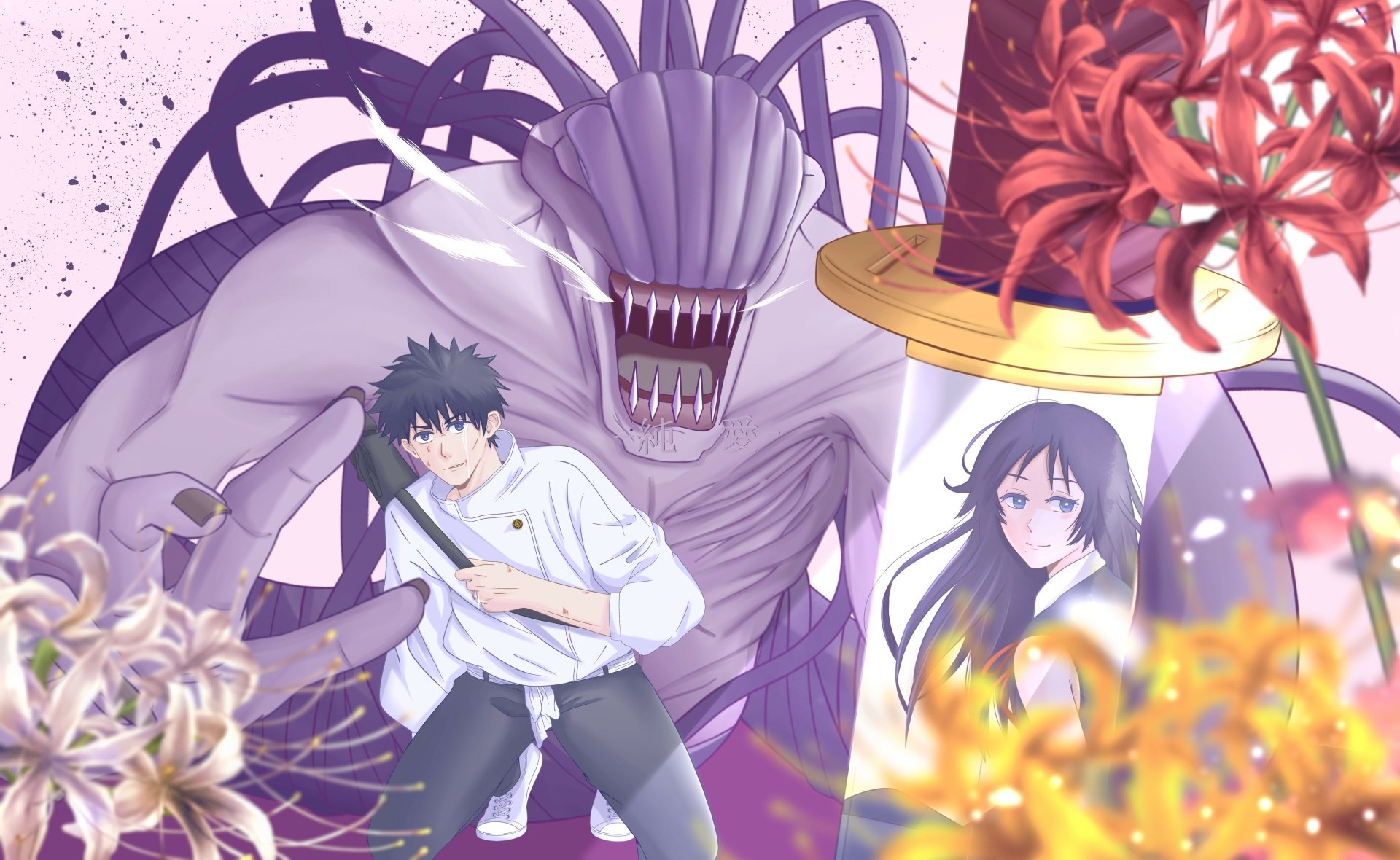 Download Yuta Okkotsu Anime Jujutsu Kaisen 0 4k Ultra HD Wallpaper by world@百鬼夜行