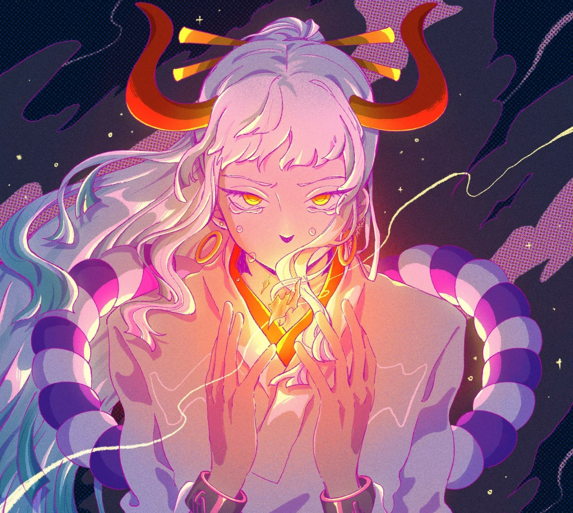 Download Yamato (One Piece) Anime One Piece HD Wallpaper by ジェミ