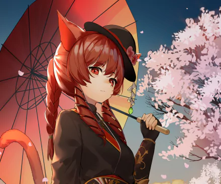 Miqo'te (Final Fantasy) video game Final Fantasy XIV HD Desktop Wallpaper | Background Image