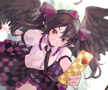 Hatate Himekaidou Anime Touhou HD Desktop Wallpaper | Background Image