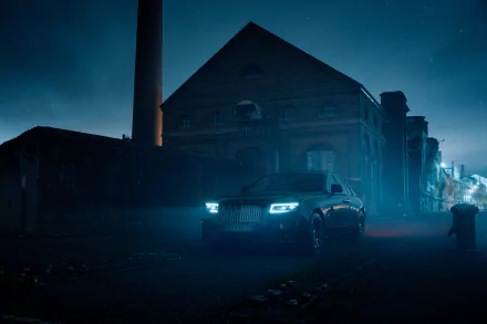 vehicle Rolls-Royce Black Badge Ghost HD Desktop Wallpaper | Background Image