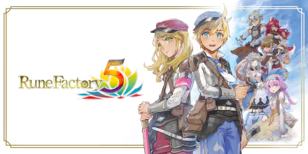 video game Rune Factory 5 HD Desktop Wallpaper | Background Image