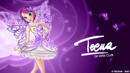 Tecna (Winx Club) TV Show Winx Club HD Desktop Wallpaper | Background Image