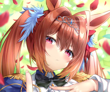 Daiwa Scarlet Anime Uma Musume: Pretty Derby HD Desktop Wallpaper | Background Image