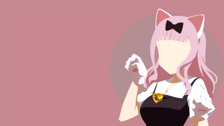 Chika Fujiwara Anime Kaguya-sama: Love is War HD Desktop Wallpaper | Background Image