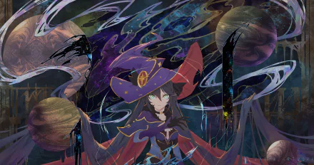 Mona (Genshin Impact) video game Genshin Impact HD Desktop Wallpaper | Background Image