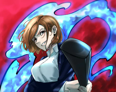 Nobara Kugisaki Anime Jujutsu Kaisen HD Desktop Wallpaper | Background Image