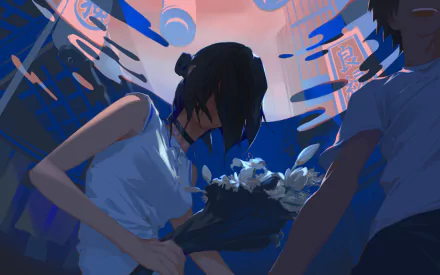 Reze (Chainsaw Man) Anime Chainsaw Man HD Desktop Wallpaper | Background Image