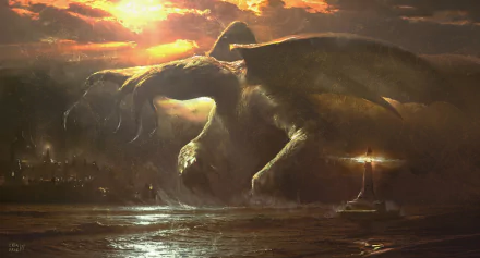 fantasy cthulhu HD Desktop Wallpaper | Background Image