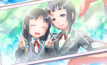 Sachi (Sword Art Online) Yui (Sword Art Online) Anime Sword Art Online HD Desktop Wallpaper | Background Image