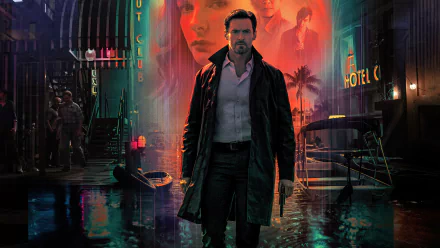 Hugh Jackman movie Reminiscence HD Desktop Wallpaper | Background Image