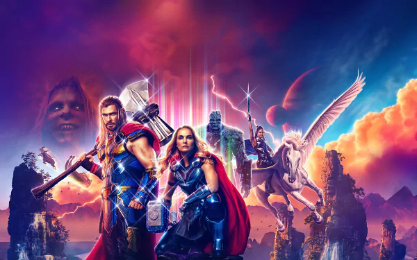 movie Thor: Love and Thunder HD Desktop Wallpaper | Background Image