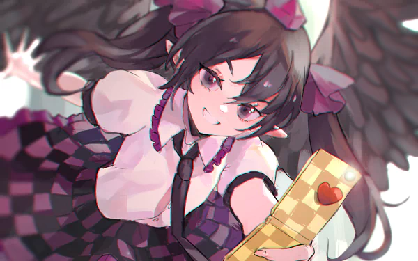 Hatate Himekaidou Anime Touhou HD Desktop Wallpaper | Background Image