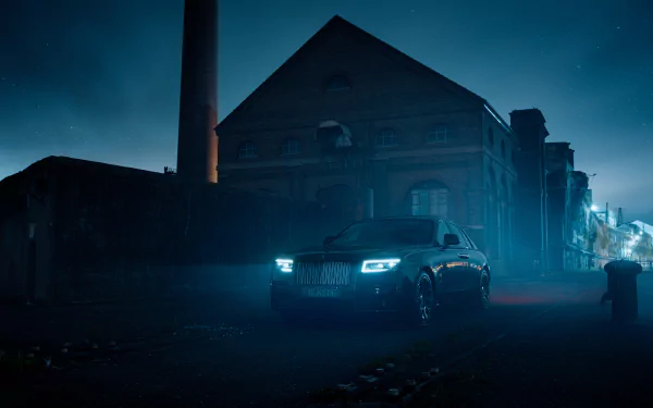 vehicle Rolls-Royce Black Badge Ghost HD Desktop Wallpaper | Background Image