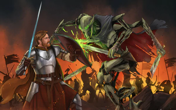 Obi-Wan Kenobi General Grievous Sci Fi Star Wars HD Desktop Wallpaper | Background Image