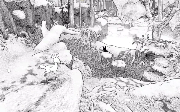 video game Blanc HD Desktop Wallpaper | Background Image