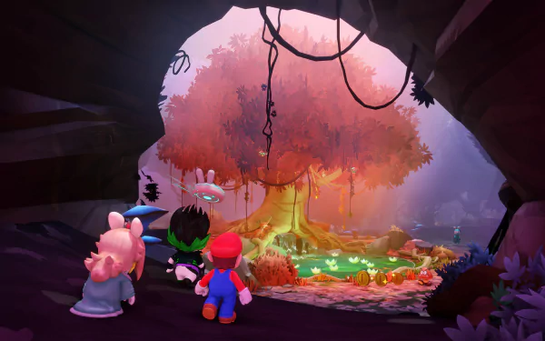 video game Mario + Rabbids Sparks of Hope HD Desktop Wallpaper | Background Image