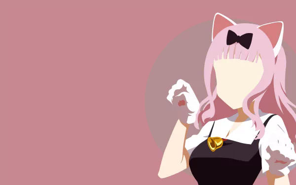 Chika Fujiwara Anime Kaguya-sama: Love is War HD Desktop Wallpaper | Background Image