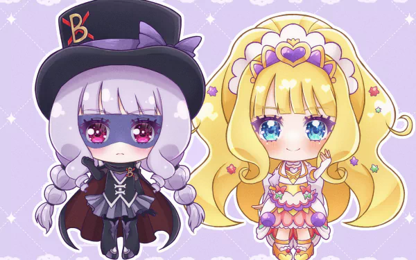 Kasai Amane Gentle (Pretty Cure) Cure Finale Anime Delicious Party Precure HD Desktop Wallpaper | Background Image