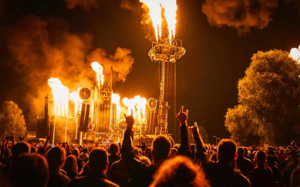  RAMMSTEIN LIVE STUTTGART CANNSTATEN WASEN