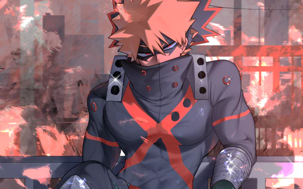 Katsuki Bakugou Anime My Hero Academia HD Desktop Wallpaper | Background Image