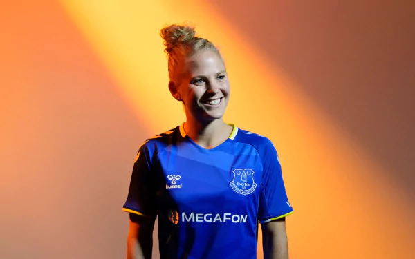 Everton F.C. German soccer Leonie Maier Sports HD Desktop Wallpaper | Background Image