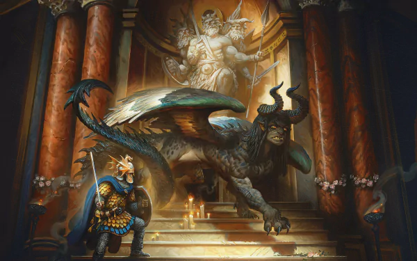  The Faerie Queene : The Beast Beneath the Altar by Justin Gerard