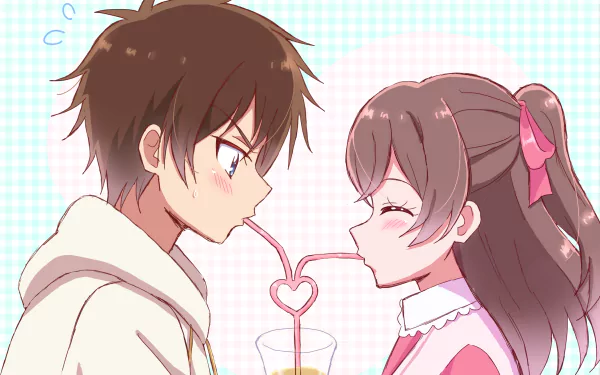 Shinada Takumi Nagomi Yui Anime Delicious Party Precure HD Desktop Wallpaper | Background Image