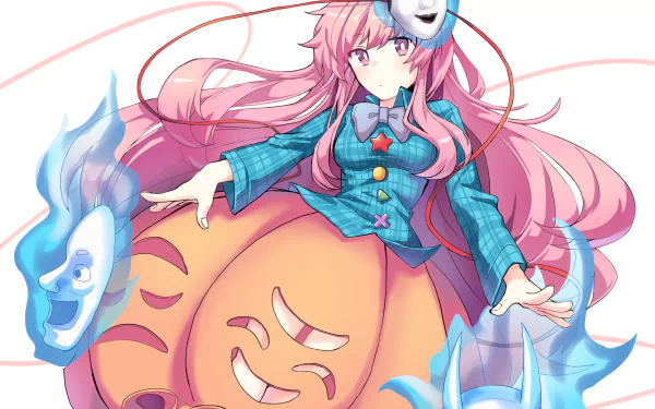 Hata no Kokoro Anime Touhou HD Desktop Wallpaper | Background Image