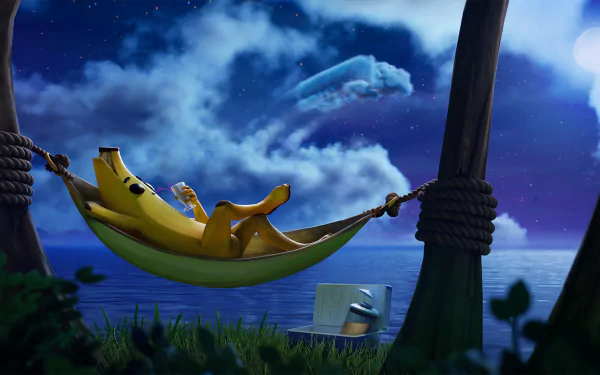  Fortnite Chapter 3, Season 3 - Nana-nana Hammock Loading Screen