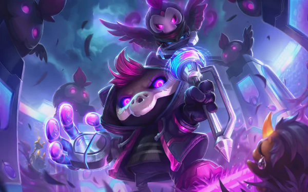 Veigar (League Of Legends) video game League Of Legends HD Desktop Wallpaper | Background Image
