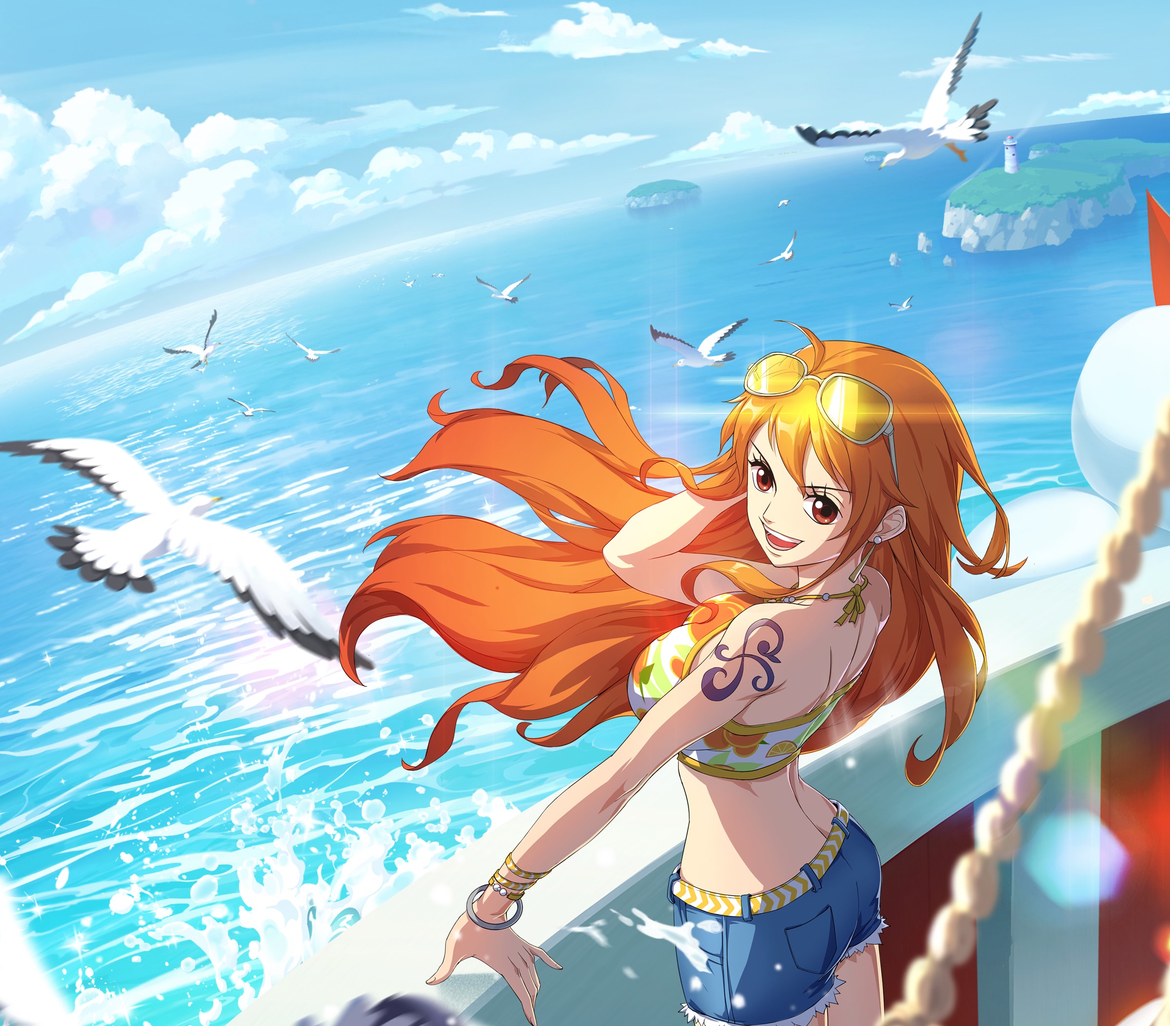 Nami  One Piece animated wallpaper by Favorisxp on DeviantArt