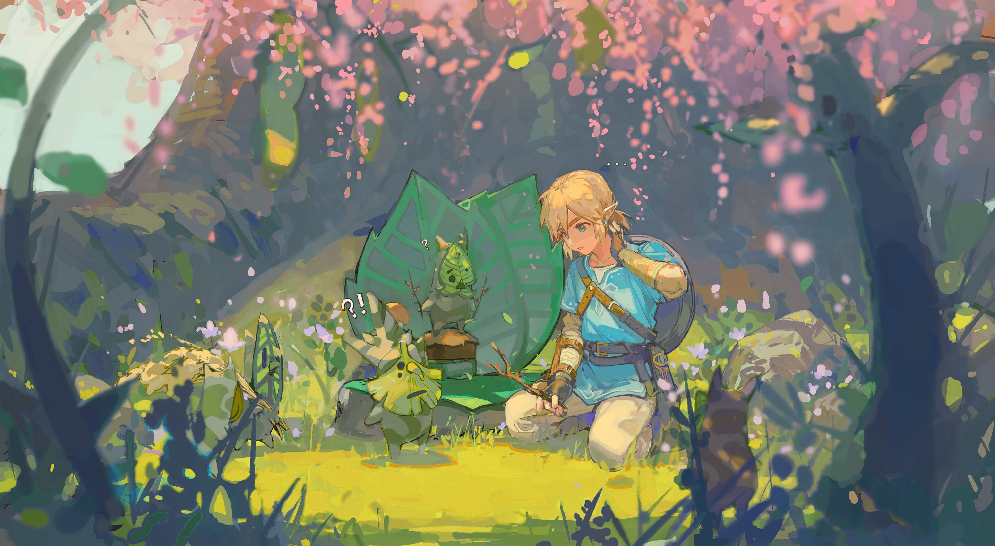 Легенды зельды моды. The Legend of Zelda: Breath of the Wild. Линк Breath of the Wild. Принцесса Зельда Breath of the Wild. The Legend of Zelda: Breath of the Wild Родник большой феи.