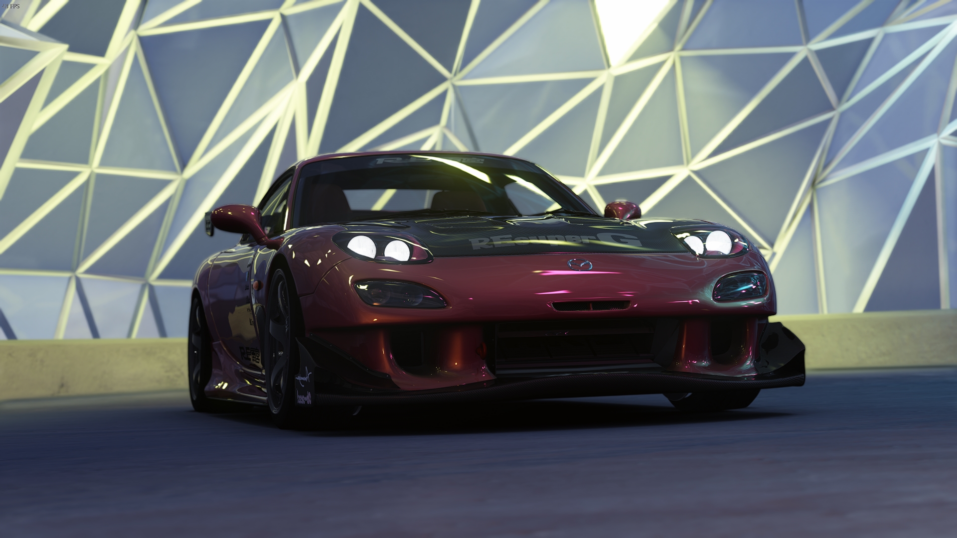 Assetto Corsa RX7, Skyline R34 and Supra A90 Showroom by Wildart89