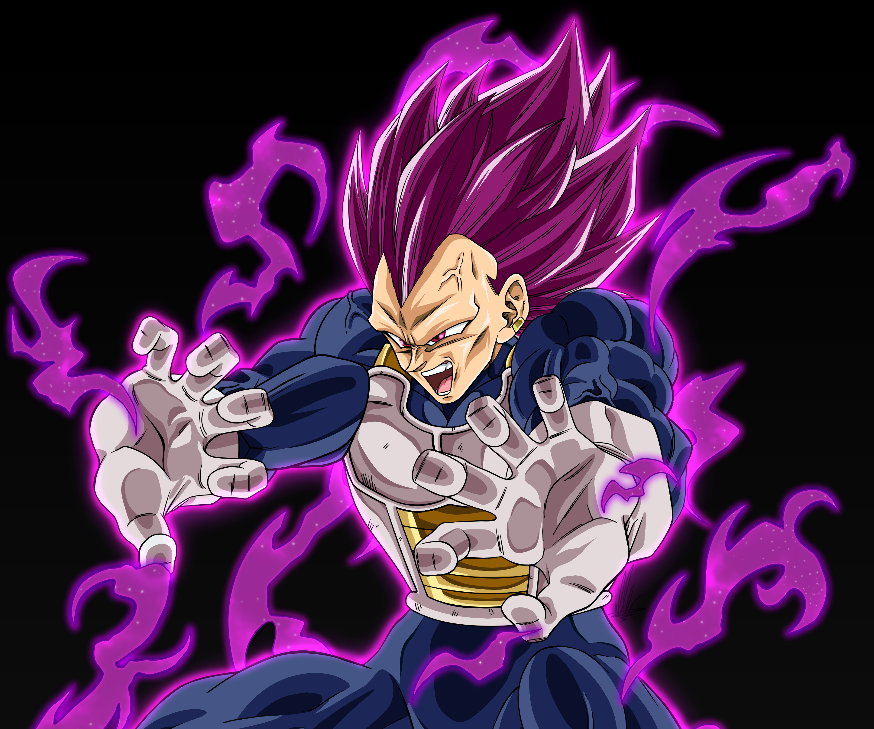 Dragon Ball Super  Ultra Ego Vegeta Wallpaper Engine  YouTube