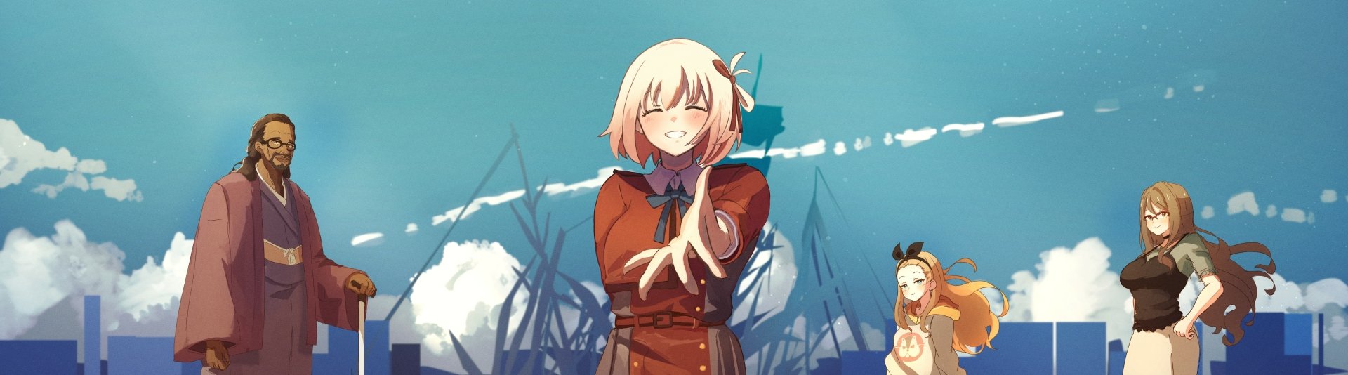 Download Chisato Nishikigi Anime Lycoris Recoil 4k Ultra HD Wallpaper by 月