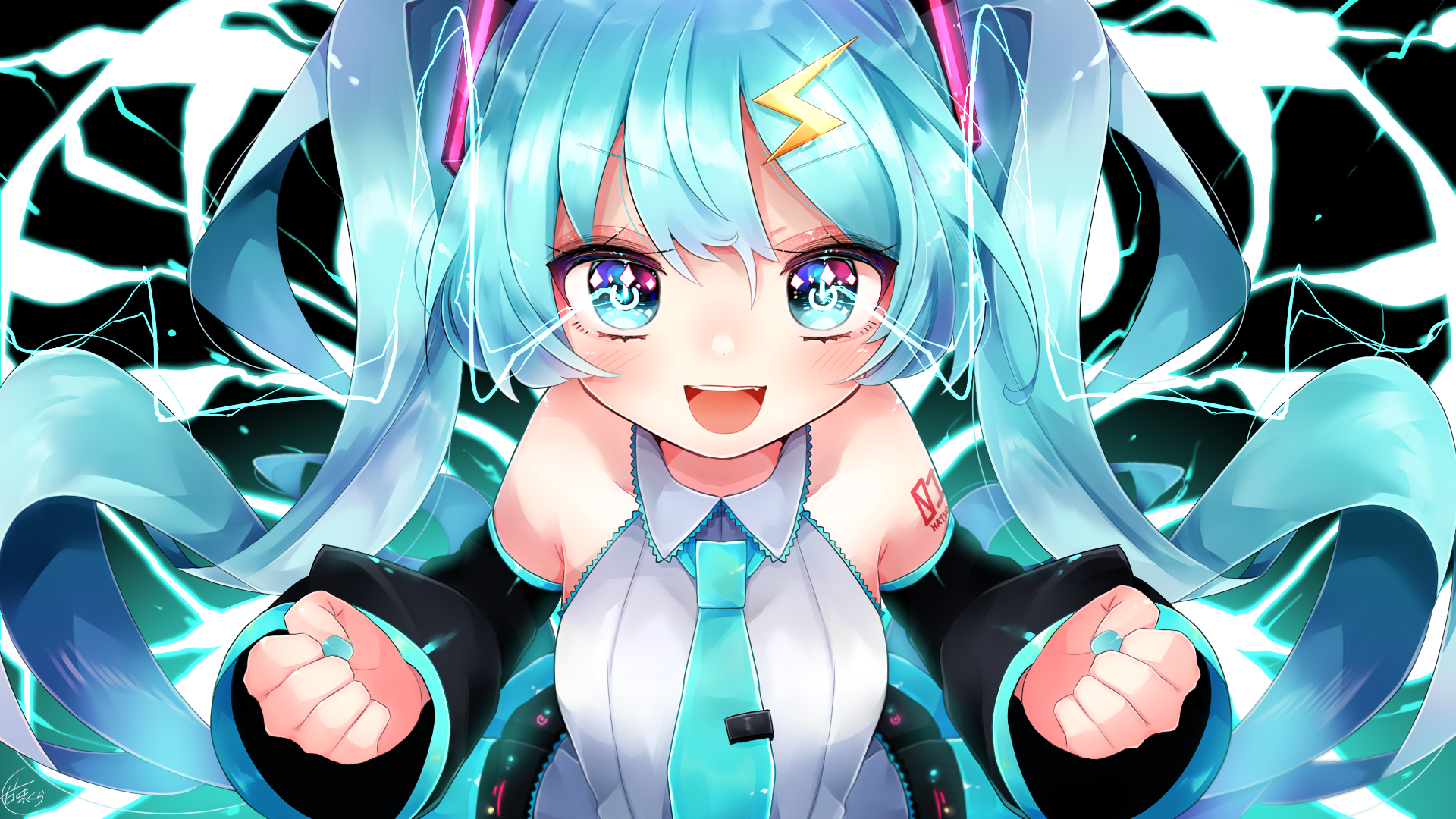 Download Hatsune Miku Anime Vocaloid HD Wallpaper