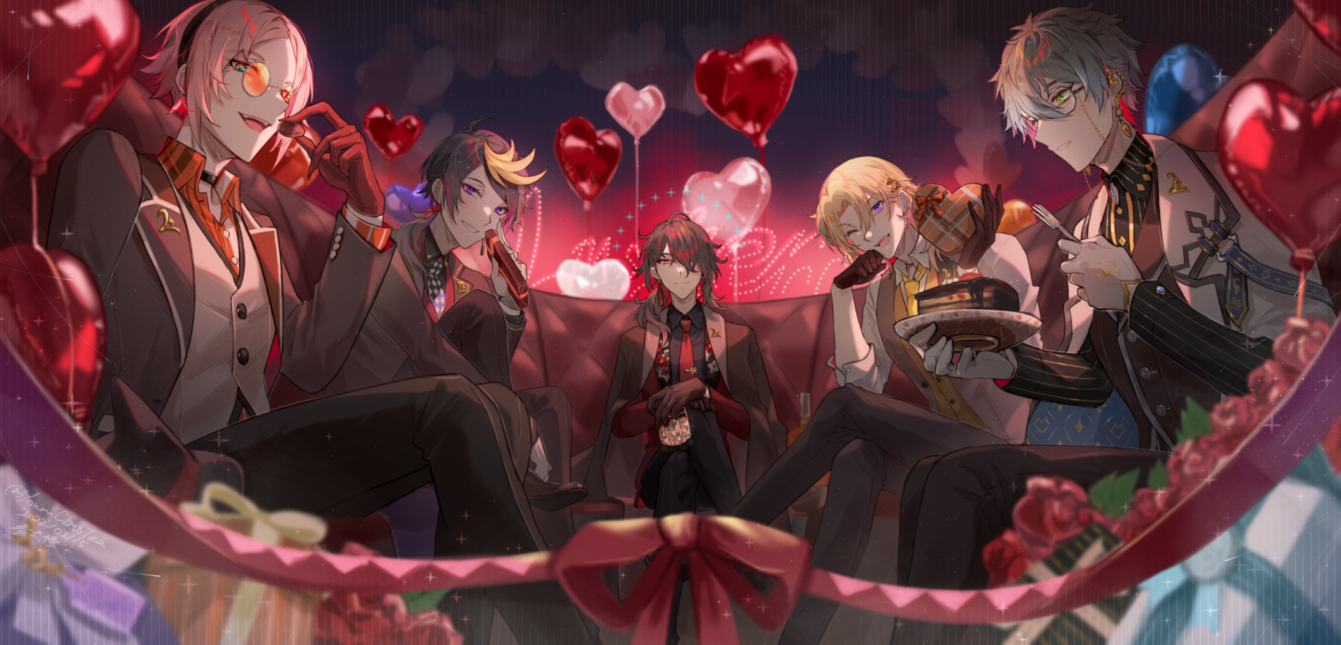 Download Luxiem Anime Virtual Youtuber HD Wallpaper