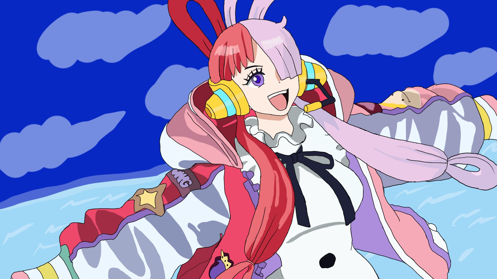 Download Uta (One Piece) Anime One Piece HD Wallpaper by 夜桜