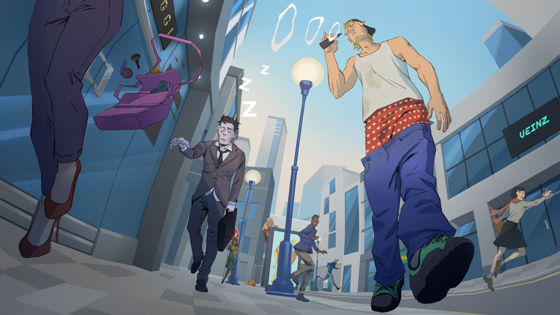 Download Video Game Fashion Police Squad 4k Ultra HD Wallpaper