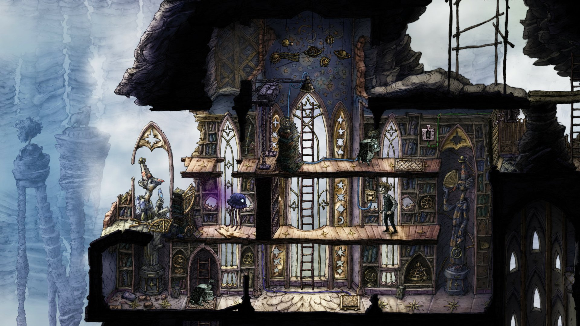 Download Video Game Creaks 4k Ultra HD Wallpaper