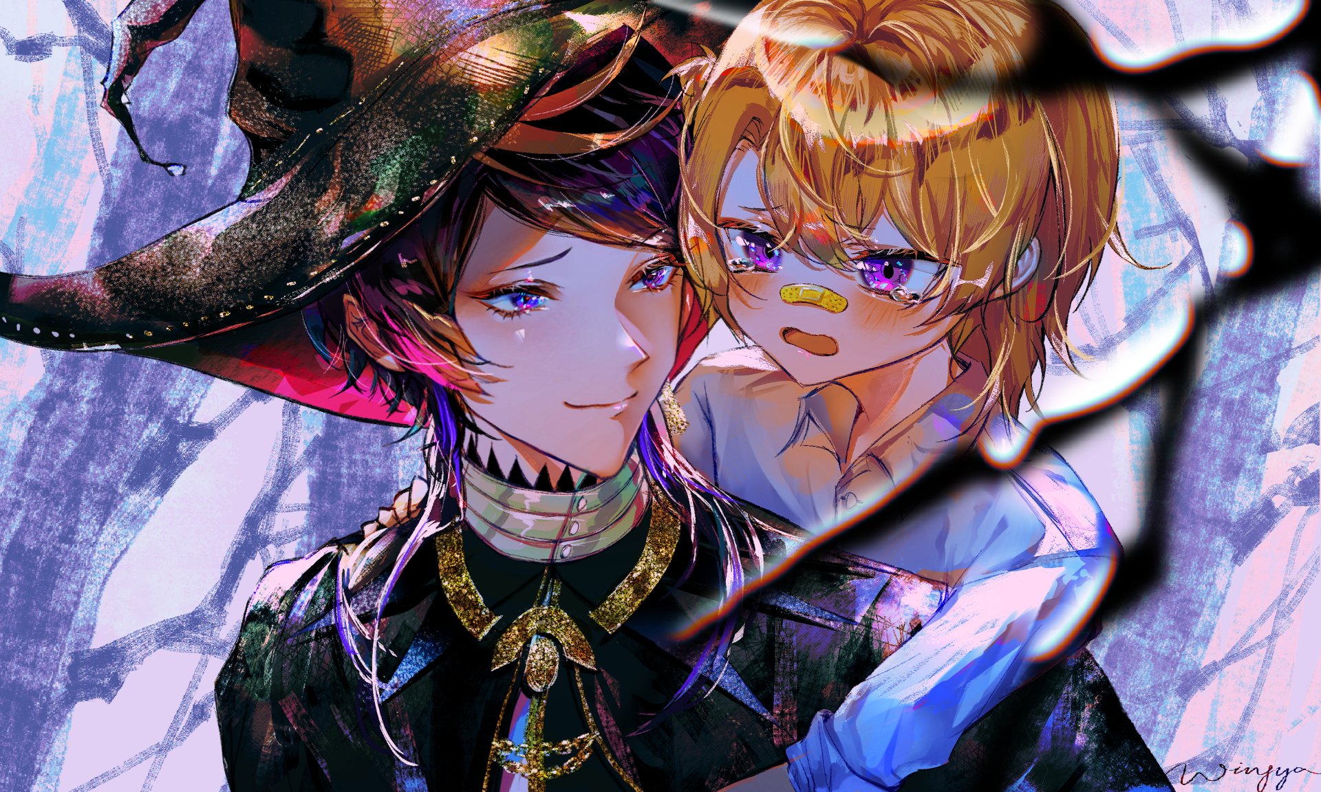 Download Luxiem Shu Yamino Luca Kaneshiro Anime Virtual Youtuber HD Wallpaper