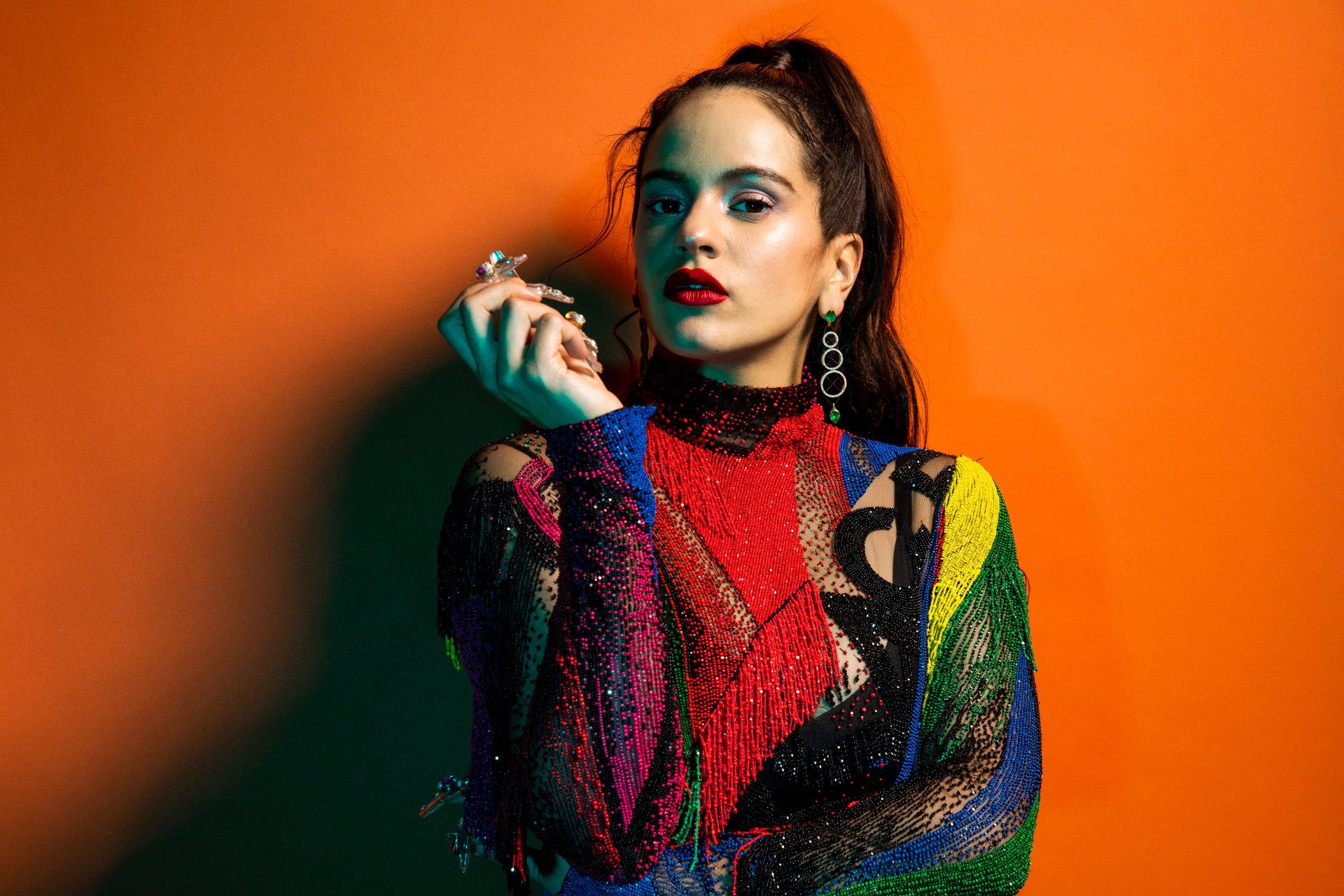 Download Music Rosalía 4k Ultra HD Wallpaper